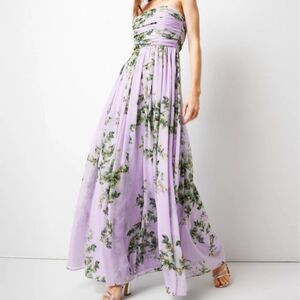 Whbm strapless maxi size 4 - Altered for 5 feet person height, never used